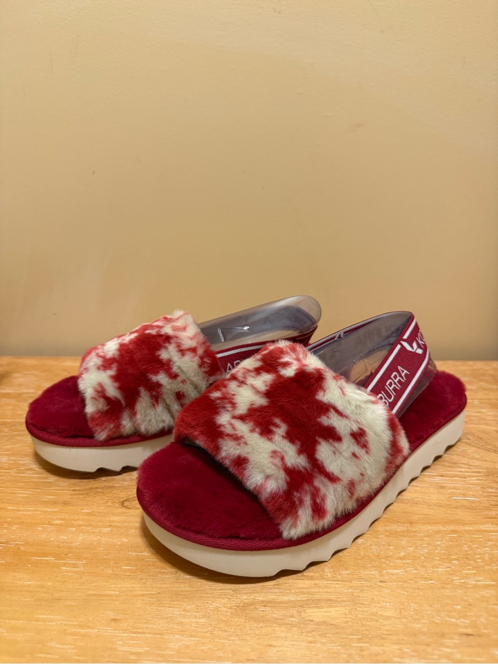 Koolaburra by UGG W FUZZ’N II TIE DYE slide slipper sandal Size 7